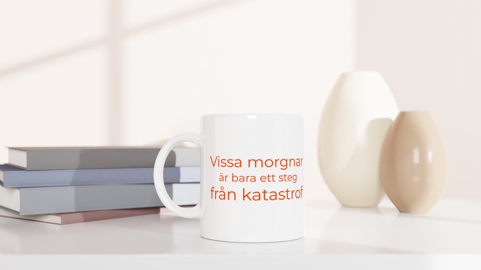 Morgonkaffet med en dos sarkasm för en leende start på dagen. Morgonens Melodi.