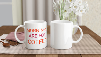 Morgonpepp med rolig text för kaffet.