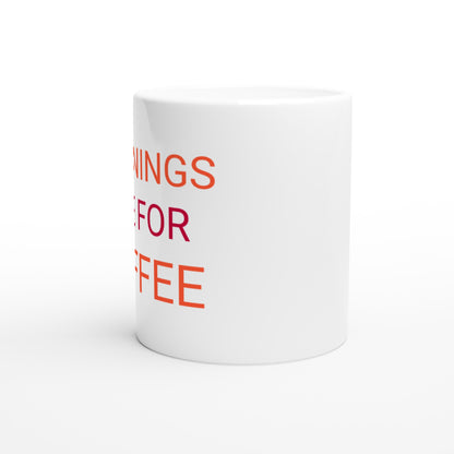 Morgonpepp med rolig text för kaffet.