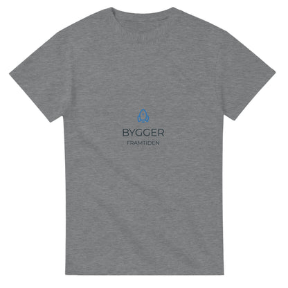 Elektriker t-shirt som symboliserar framtiden och deras roll i att forma den.