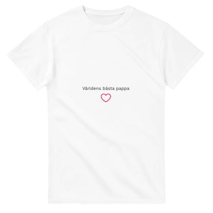 Pappa Power - Kraftfull design med stort hjärta och tydlig text