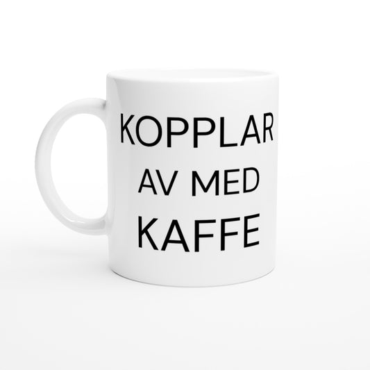 Elektriker med kaffe och skratt på jobbet - Spänning på Jobbet