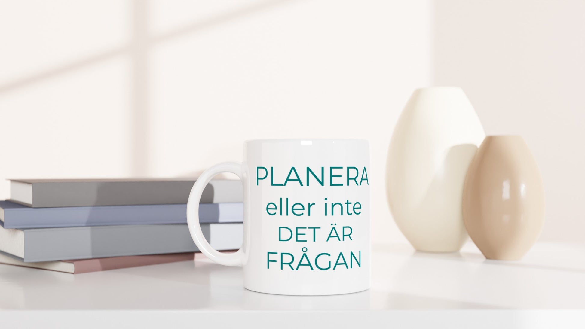 Planera eller Inte - en perfekt bok för de som älskar att planera och skoja med sig själva.