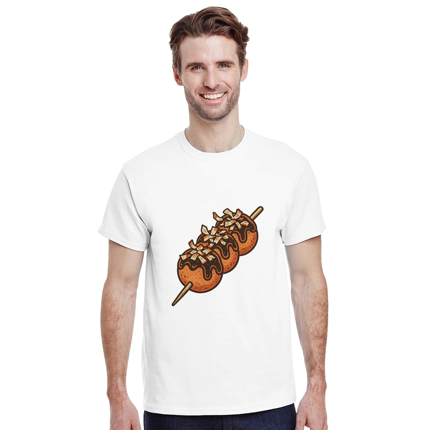 Retro Takoyaki Fest - en smak av Japan i en festlig design. Perfekt för alla tillfällen!