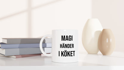 Mugg för passionerad kock, där köket är en plats för magi varje dag. Matens Magi.
