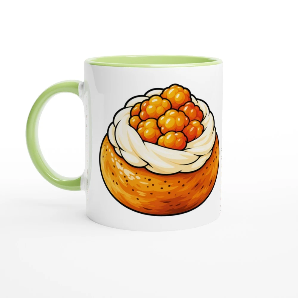 Mugg – Hjortronbakelse, grön