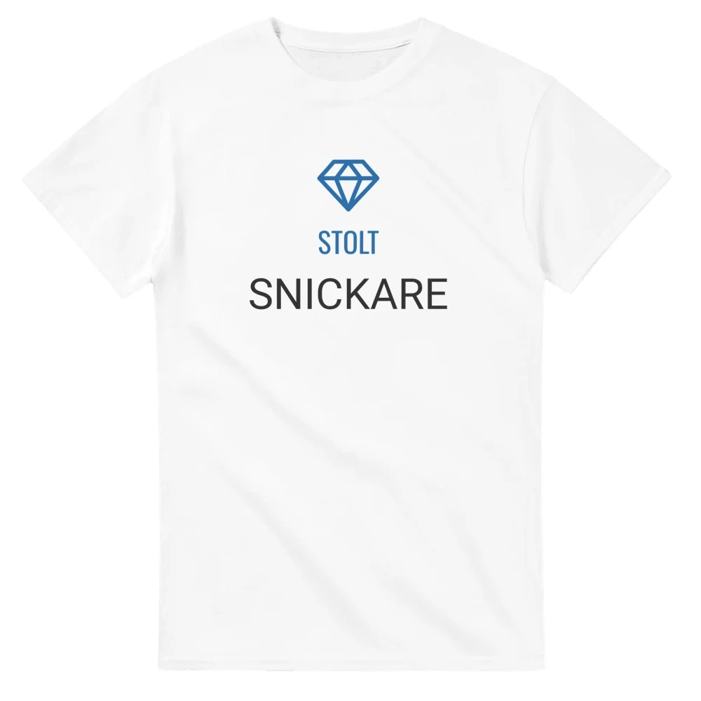 T-shirt stolt snickare, vit