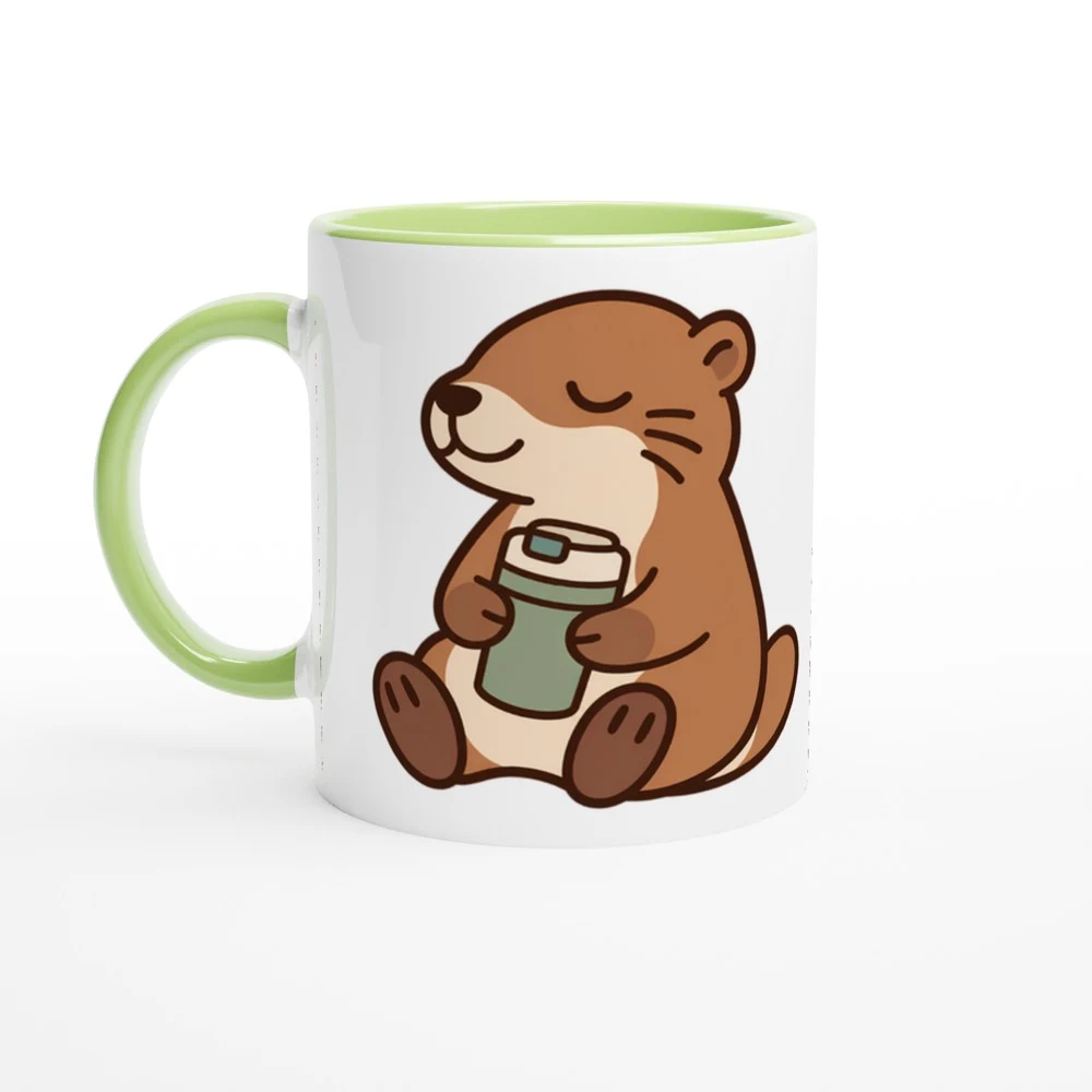 Mugg – Utterns kaffepaus, grön