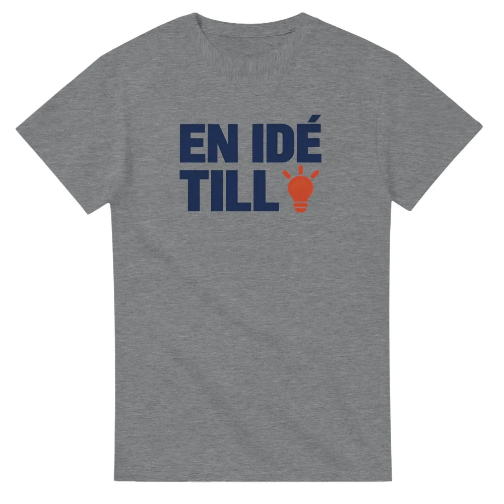 T-shirt – En idé till, sport grey