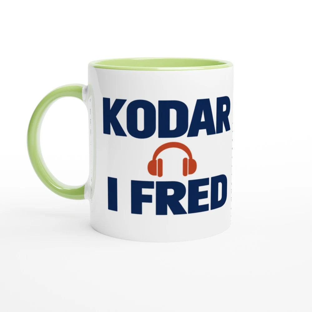 Mugg – Kodar i fred, grön