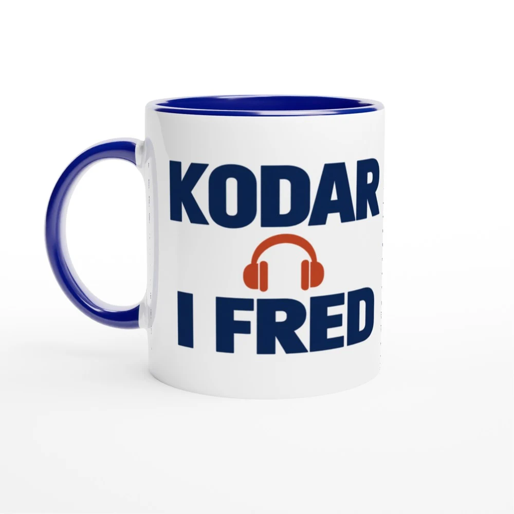 Mugg – Kodar i fred, blå