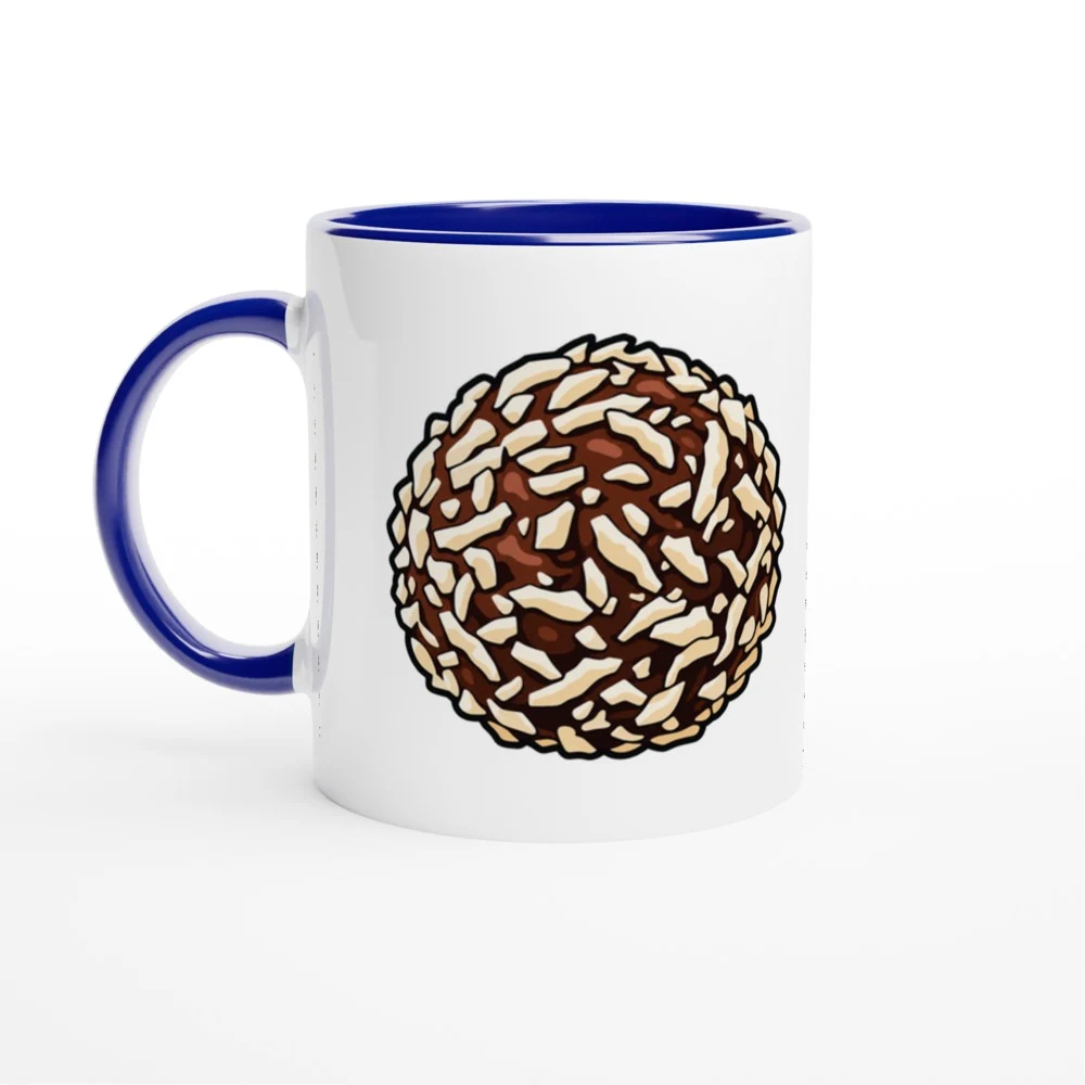 Mugg – Chokladboll, blå