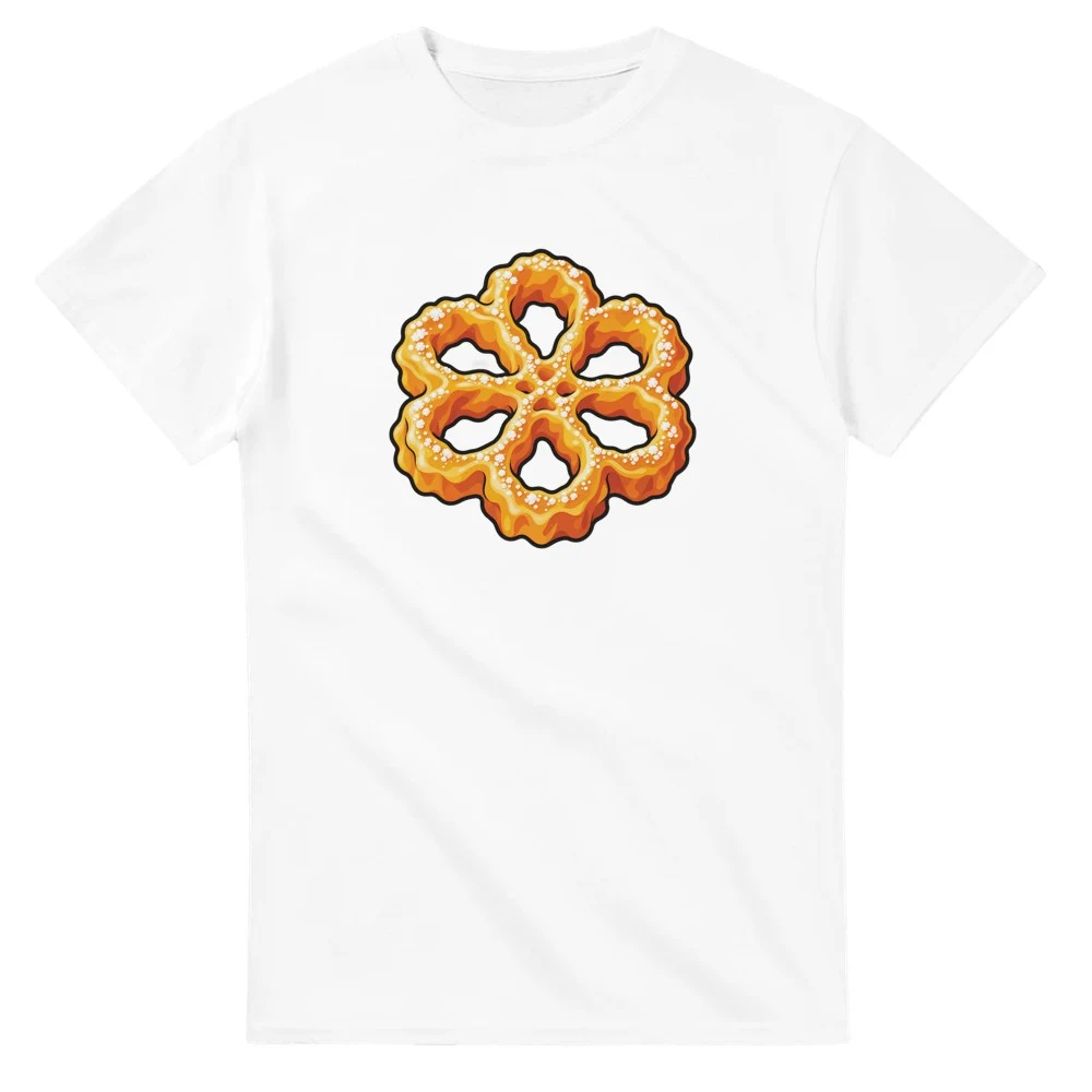 T-shirt – Struva, vit – stort motiv på bröstet
