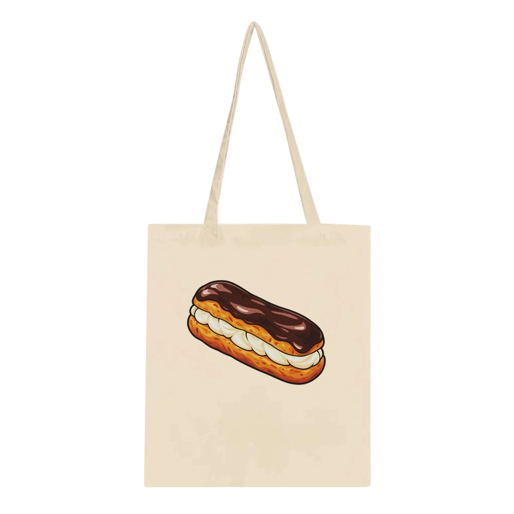 Tygkasse – Chokladéclair, natur
