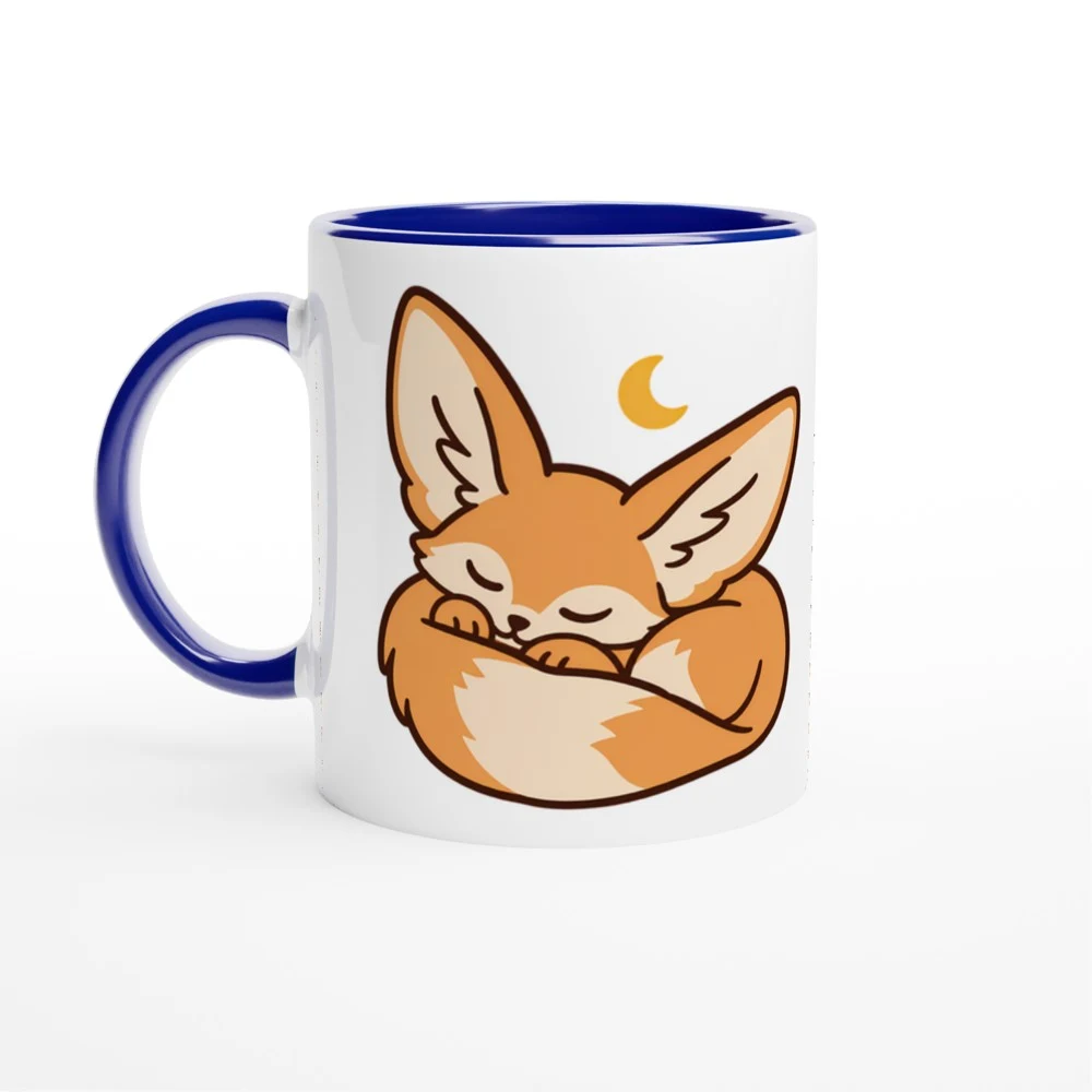 Mugg – Fennekens kvällsro, blå