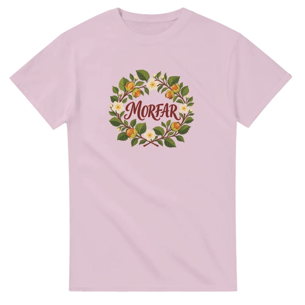 T-shirt – Morfar – hassel, ljusrosa