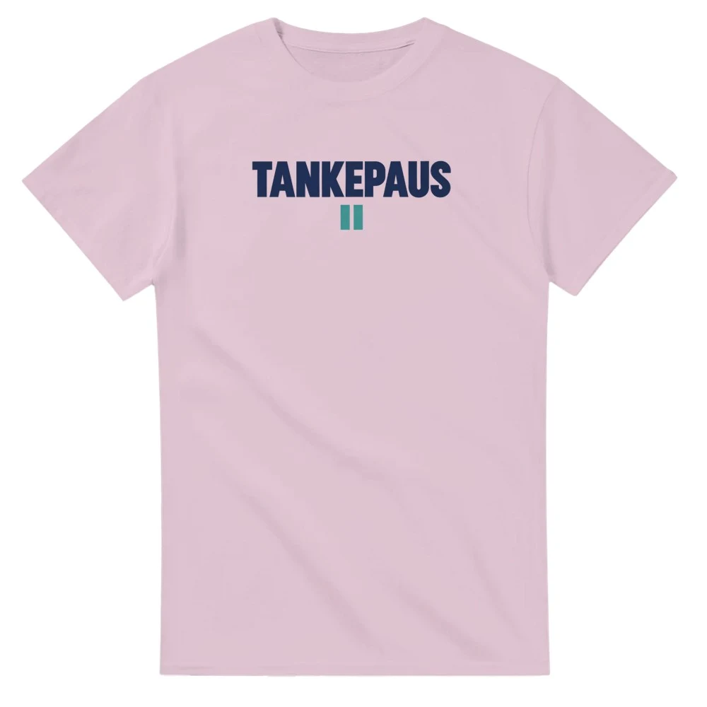 T-shirt – Tankepaus, ljusrosa