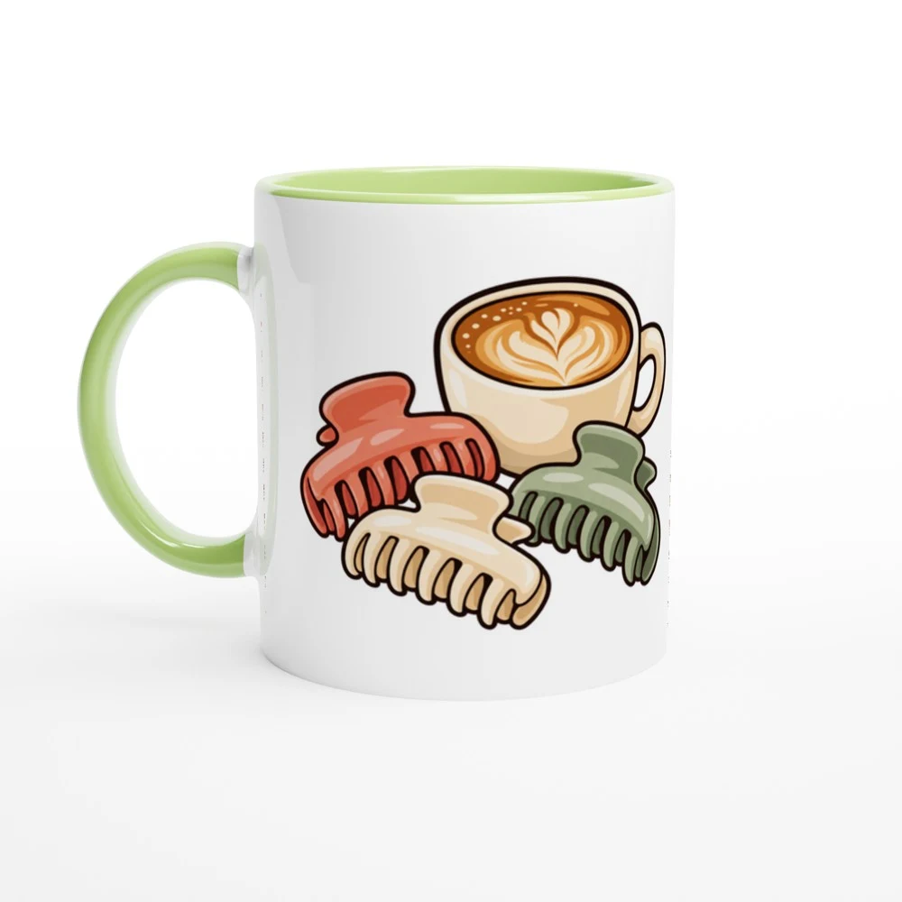 Mugg – Salongens kaffepaus, grön