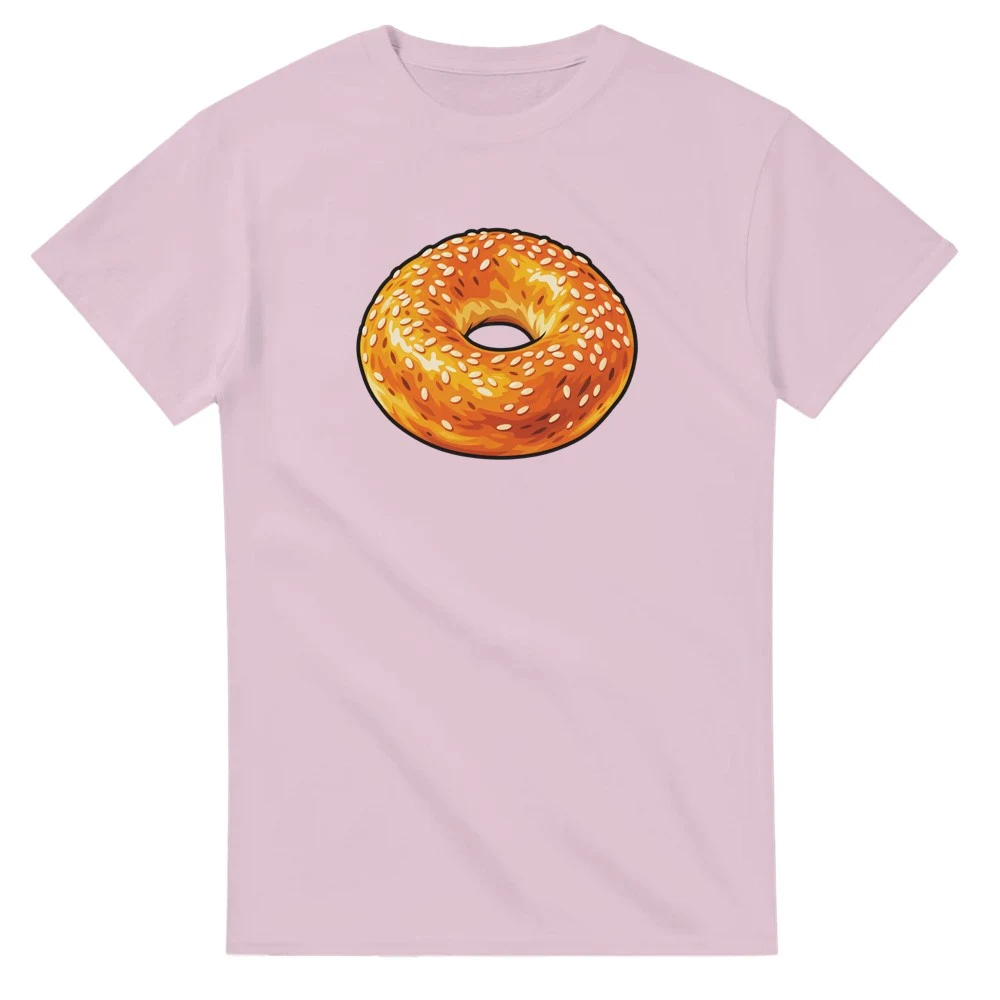 T-shirt – Sesambagel, ljusrosa