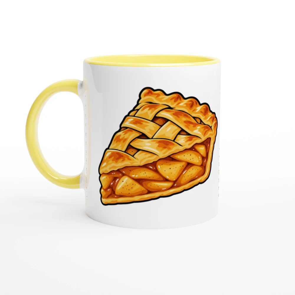 Mugg – Äppelpaj, gul