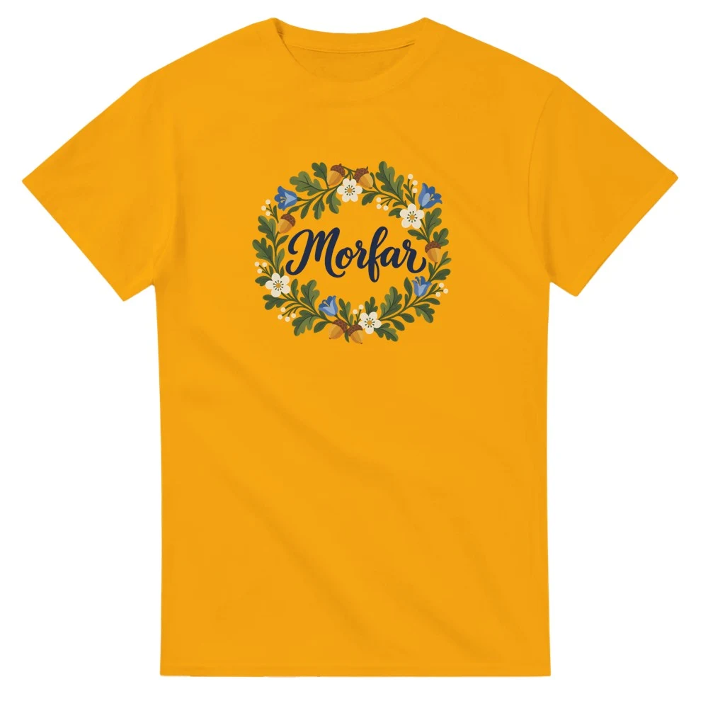 T-shirt – Morfar – ekblad, gold