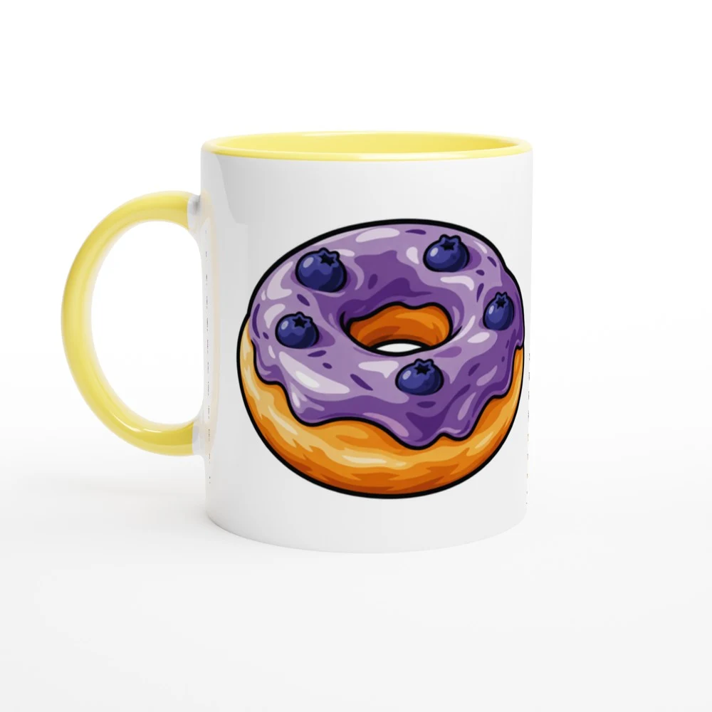 Mugg – Blåbärsmunk, gul