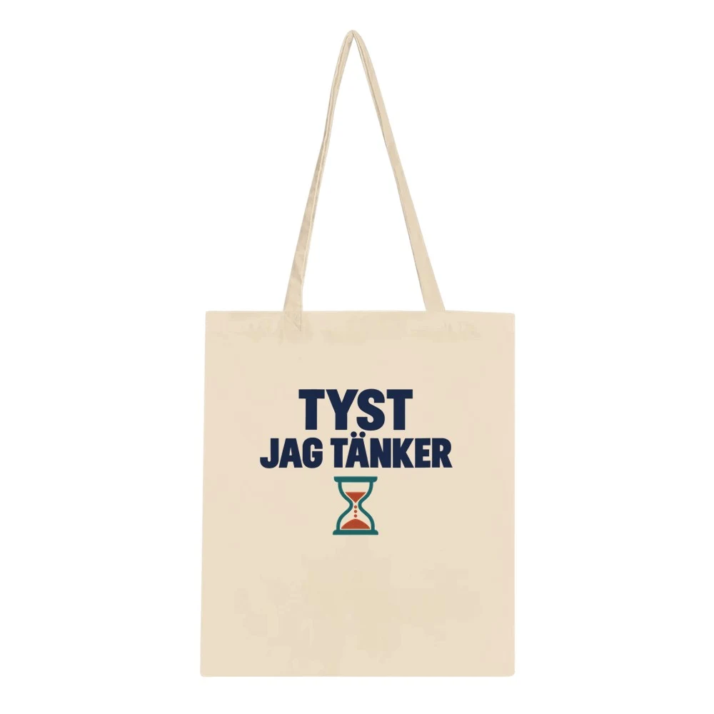 Tygkasse – Tyst, jag tänker, natur