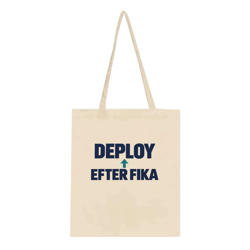 Tygkasse – Deploy efter fika, natur
